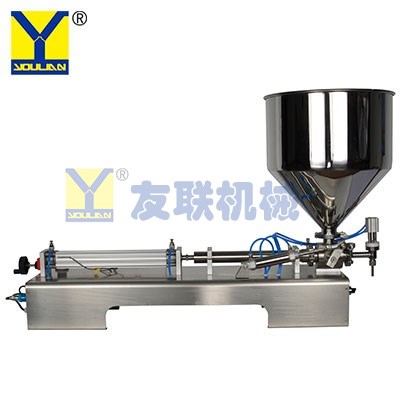 G1WGD Semi-automatic Liquid & Paste Filling Machine Nail Cream Shampoo Filler（Horizontal）