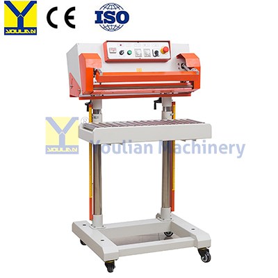  QLF700A Pneumatic plastic bag Sealer rice / grain bag sealing machine